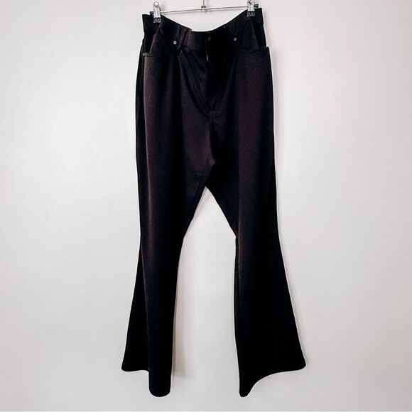 Simply Vera Wang Black Bootcut Dress Pant Size XL Short - Picture 2 of 7